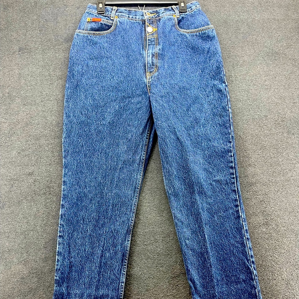 Vintage Lawman High Waisted Western Jeans Cowgirl Mom Jeans
